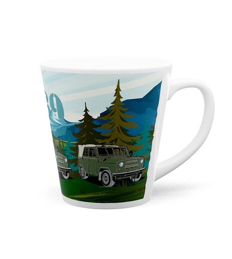 Keramikbecher UAZ 469 300 ml