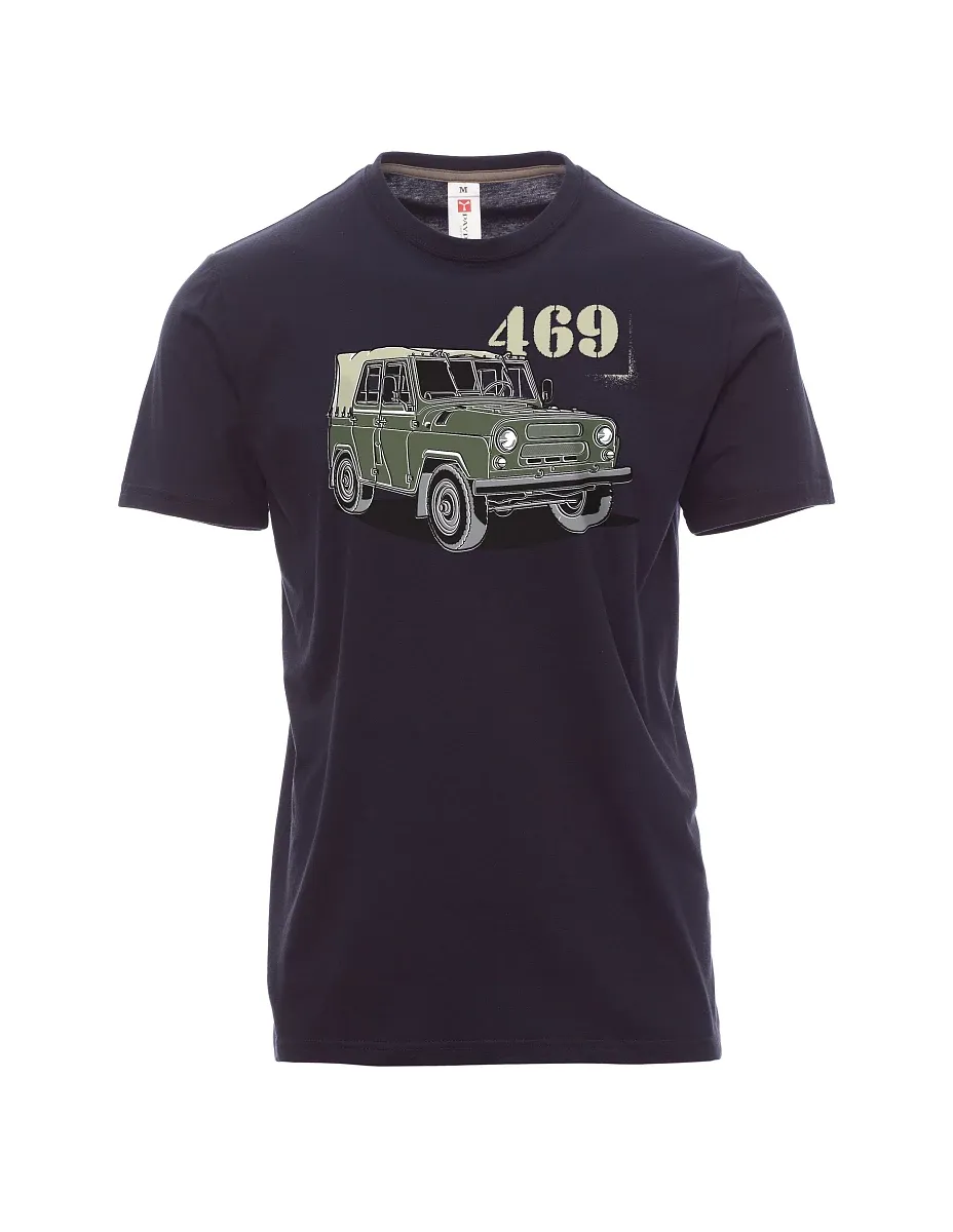 Schwarzes T-Shirt für Männer UAZ 469