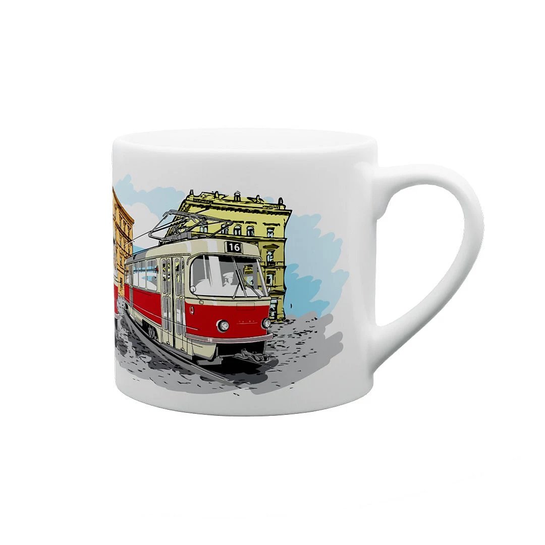 Keramikbecher Straßenbahn T3 170 ml