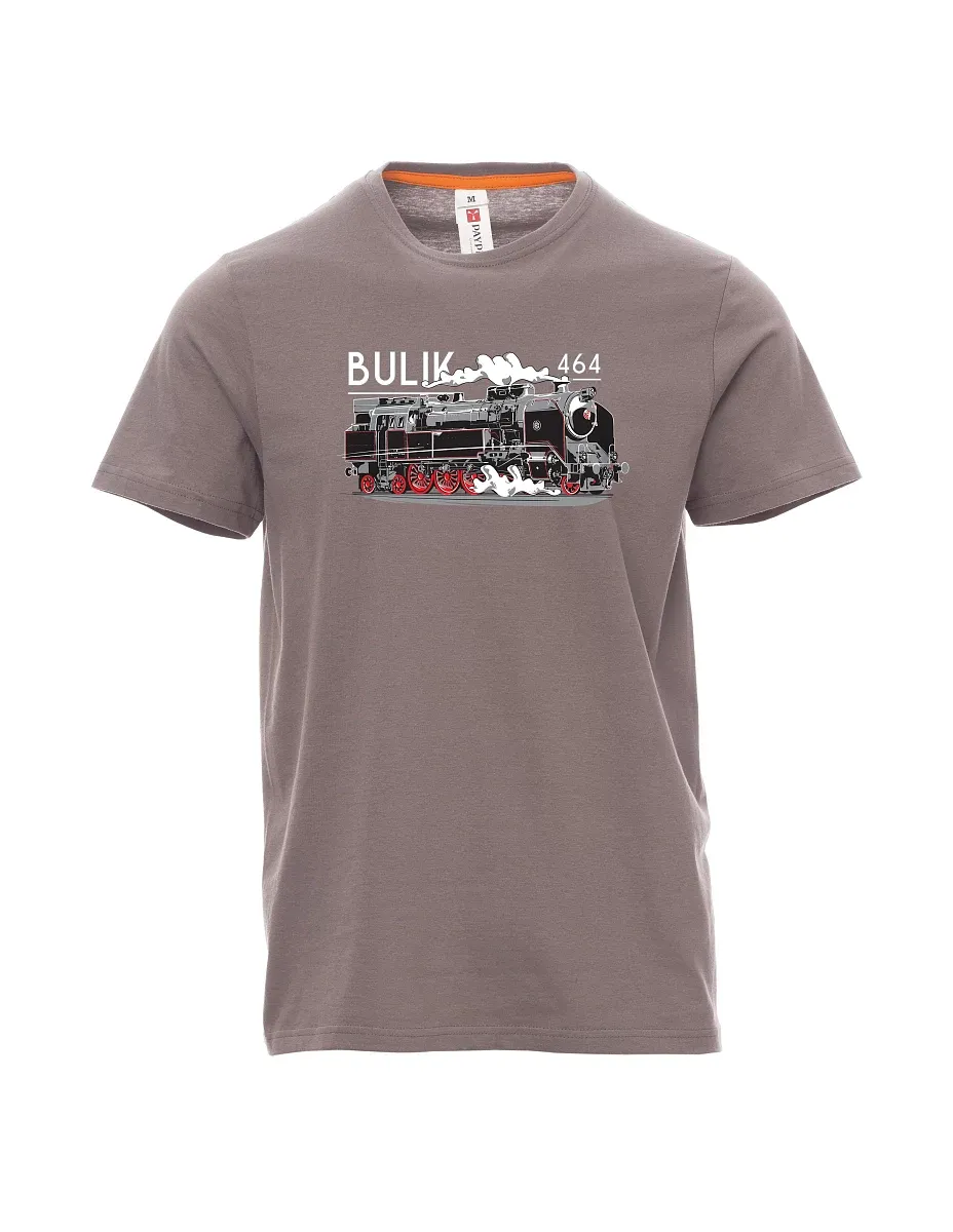 Stahlgrau T-Shirt für Männer Lokomotive 464
