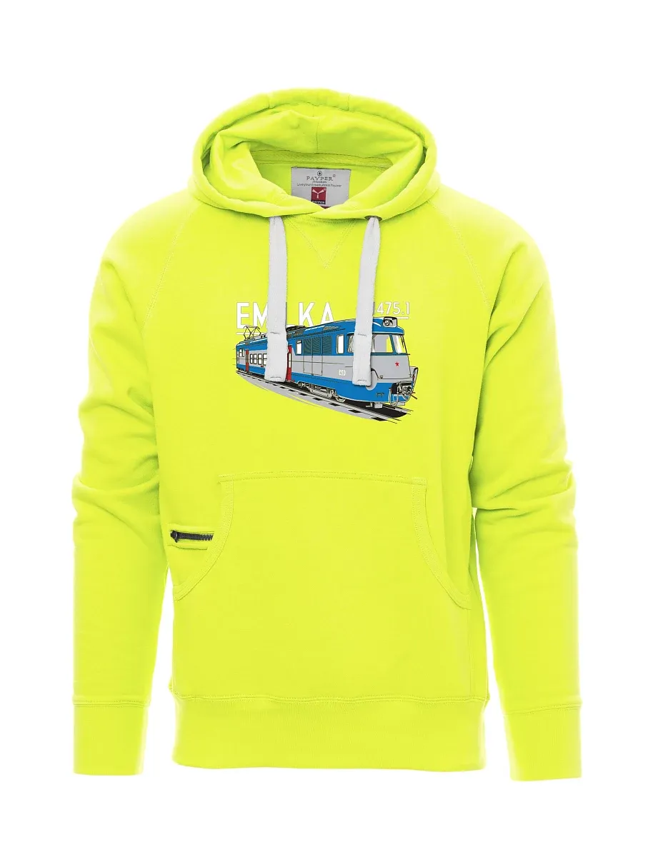 Fluoreszierendes Sweatshirt für Männer Elektrogeräte 475.1