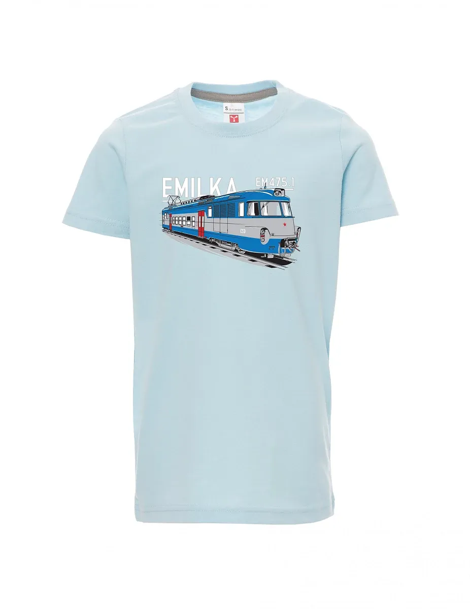 Blassblaues Kinder T-Shirt Elektrogeräte 475.1