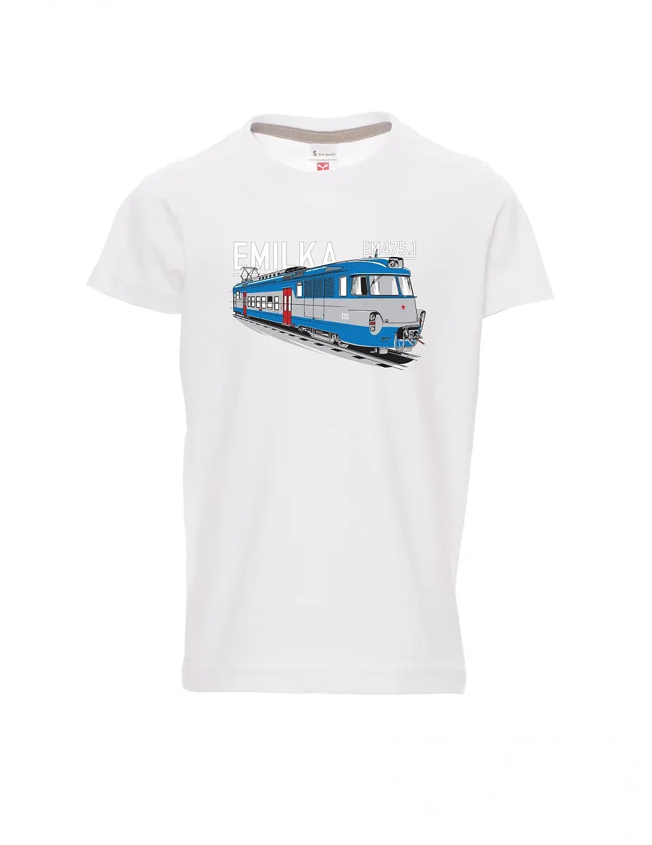 Weißes Kinder T-Shirt Elektrogeräte 475.1