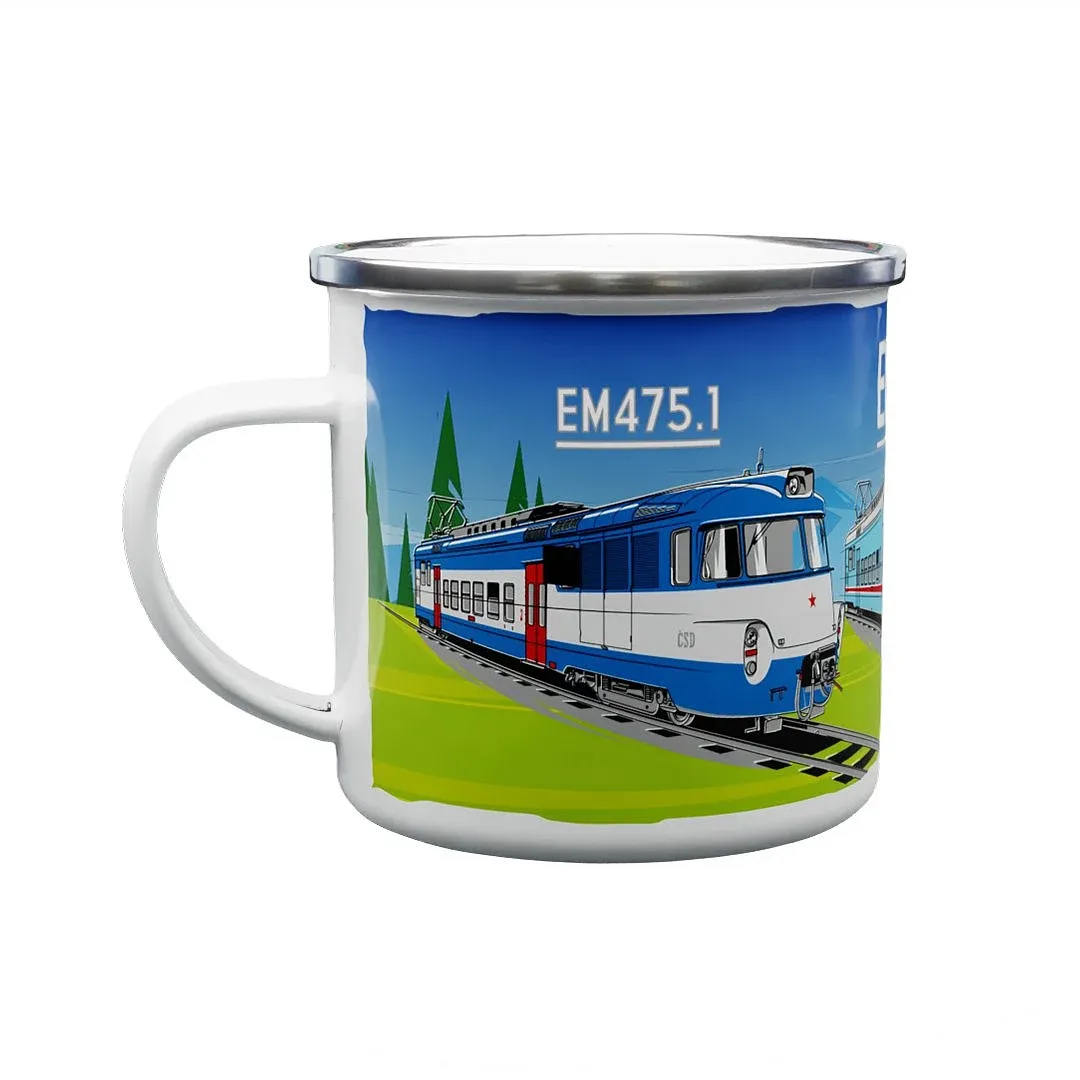 Emaille-Tasse Elektrogeräte 475.1 330 ml
