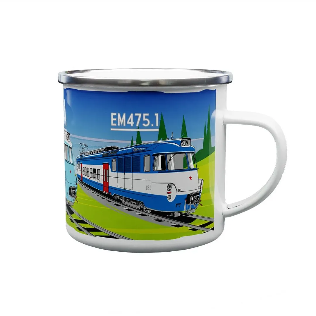 Emaille-Tasse Elektrogeräte 475.1 330 ml