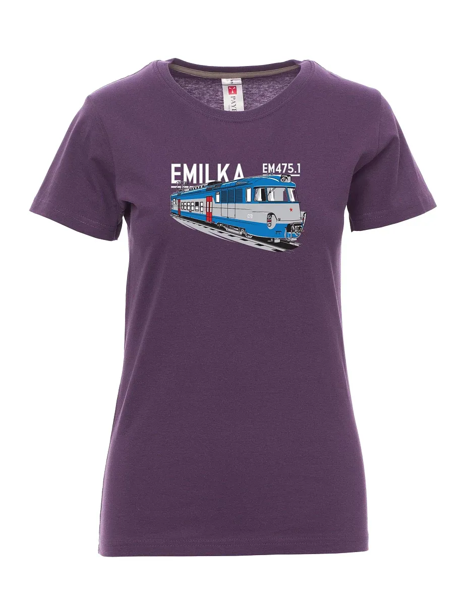 Violett T-Shirt für Damen Elektrogeräte 475.1