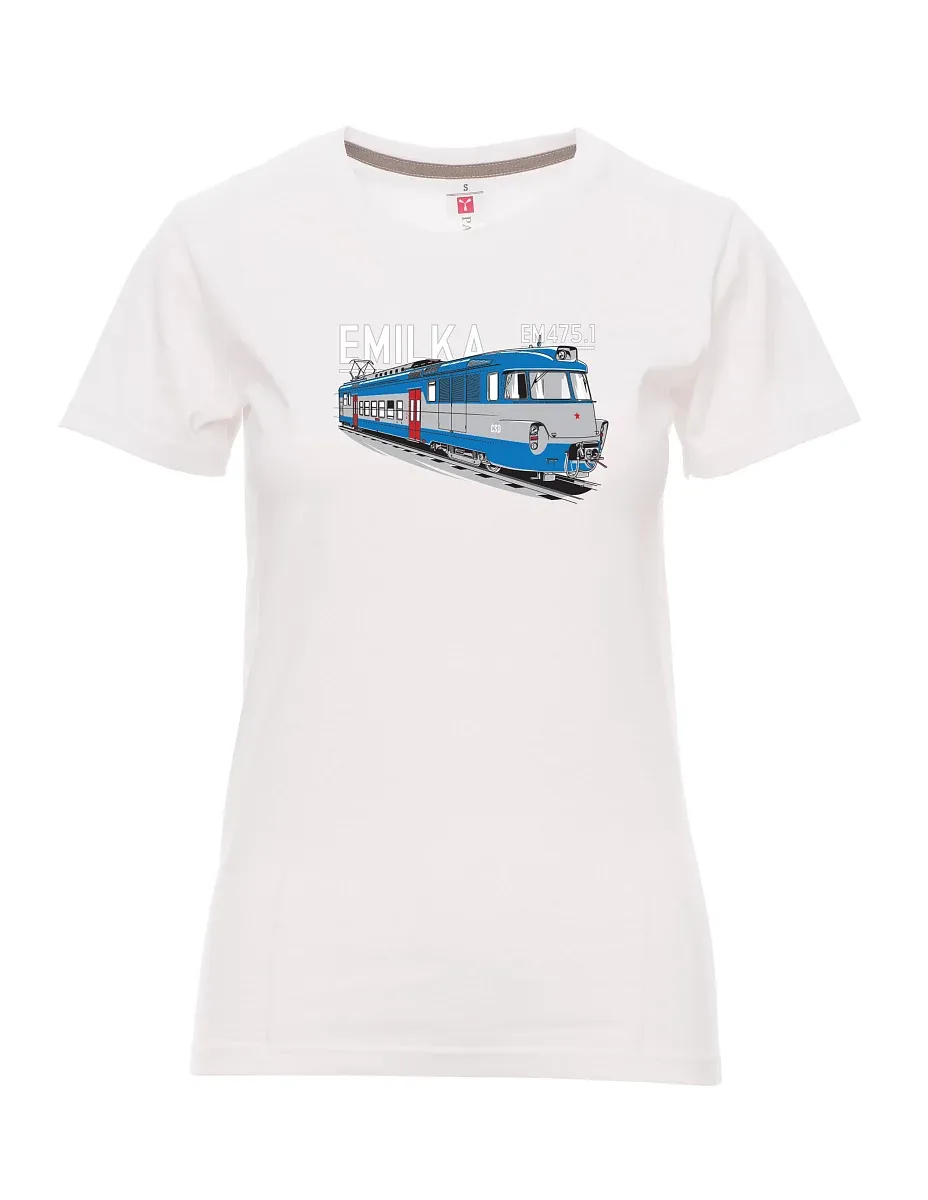 Weißes T-Shirt für Damen Elektrogeräte 475.1