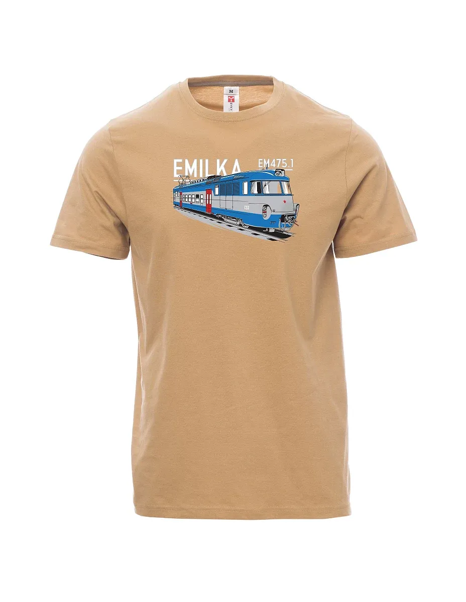 Braunes T-Shirt für Männer Elektrogeräte 475.1