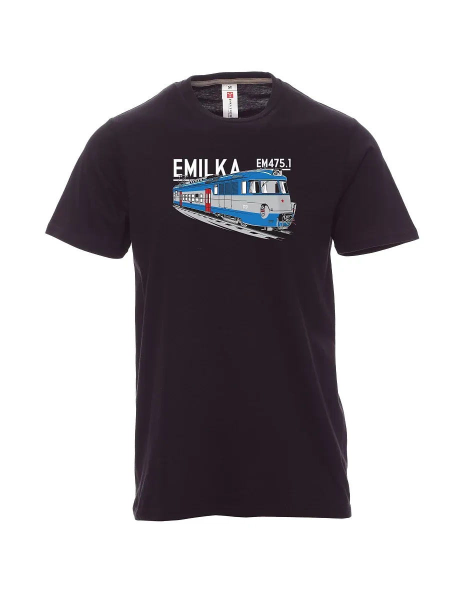 Schwarzes T-Shirt für Männer Elektrogeräte 475.1