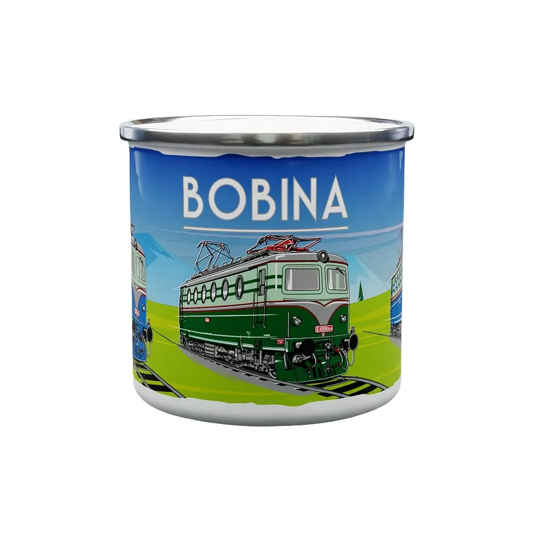Emaille-Tasse Lokomotive 140 330 ml
