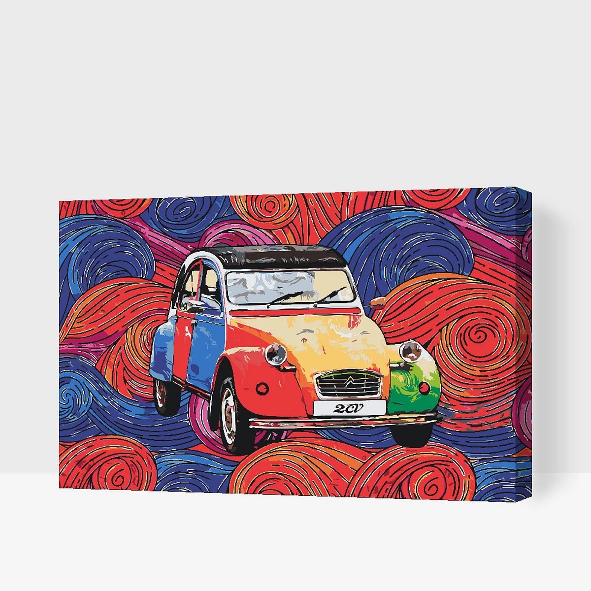 Malen nach Zahlen - Bild von Veteran 2CV