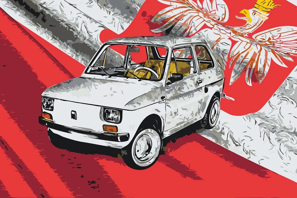 Malen nach Zahlen - Bild von Veteran Maluch