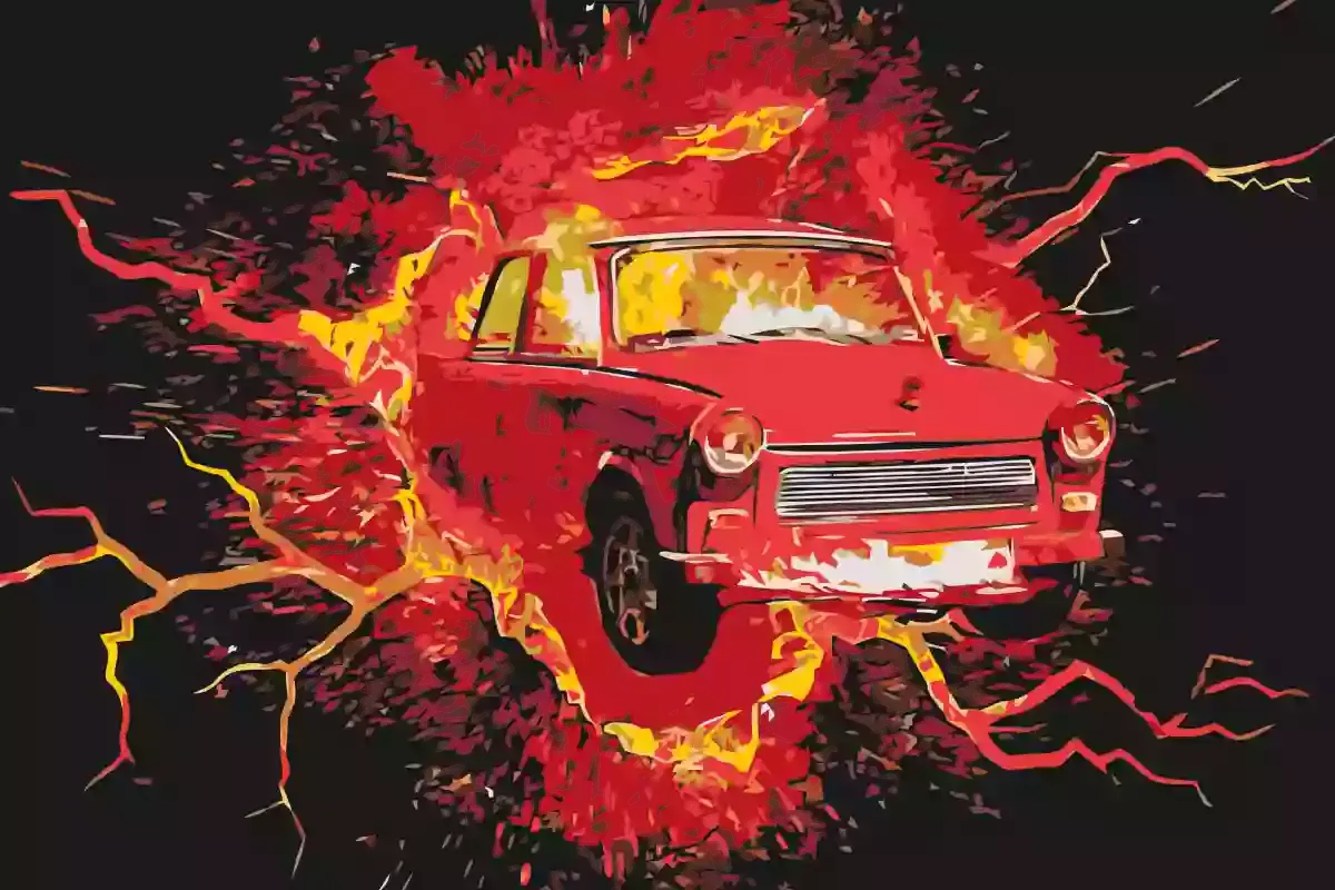 Malen nach Zahlen - Bild von Veteran VW Brouk