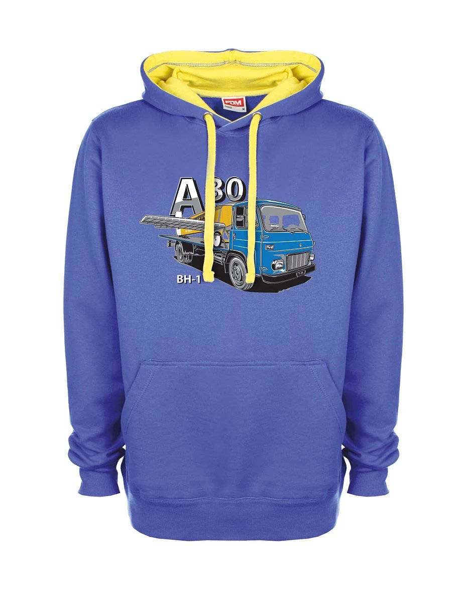 Gelb-blaues Sweatshirt Avia A30 a flugzeug BH - 1