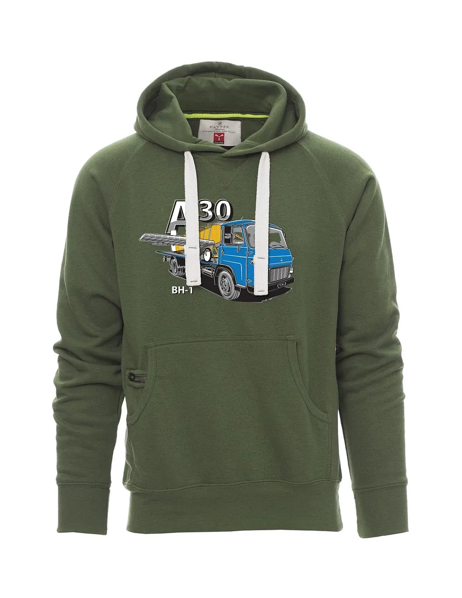 Dunkelgrünes Sweatshirt für Männer Avia A30 a flugzeug BH - 1