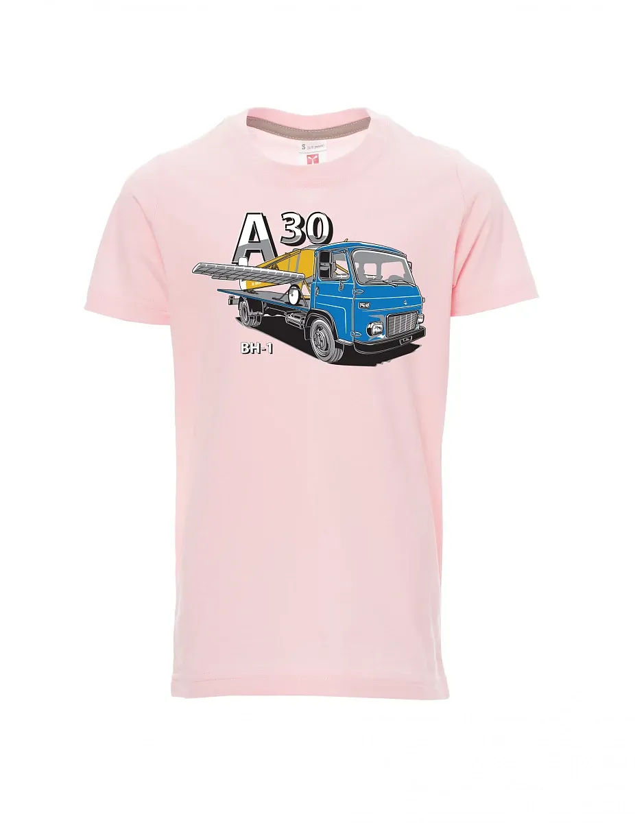Hell-Pink Kinder T-Shirt Avia A30 a flugzeug BH - 1