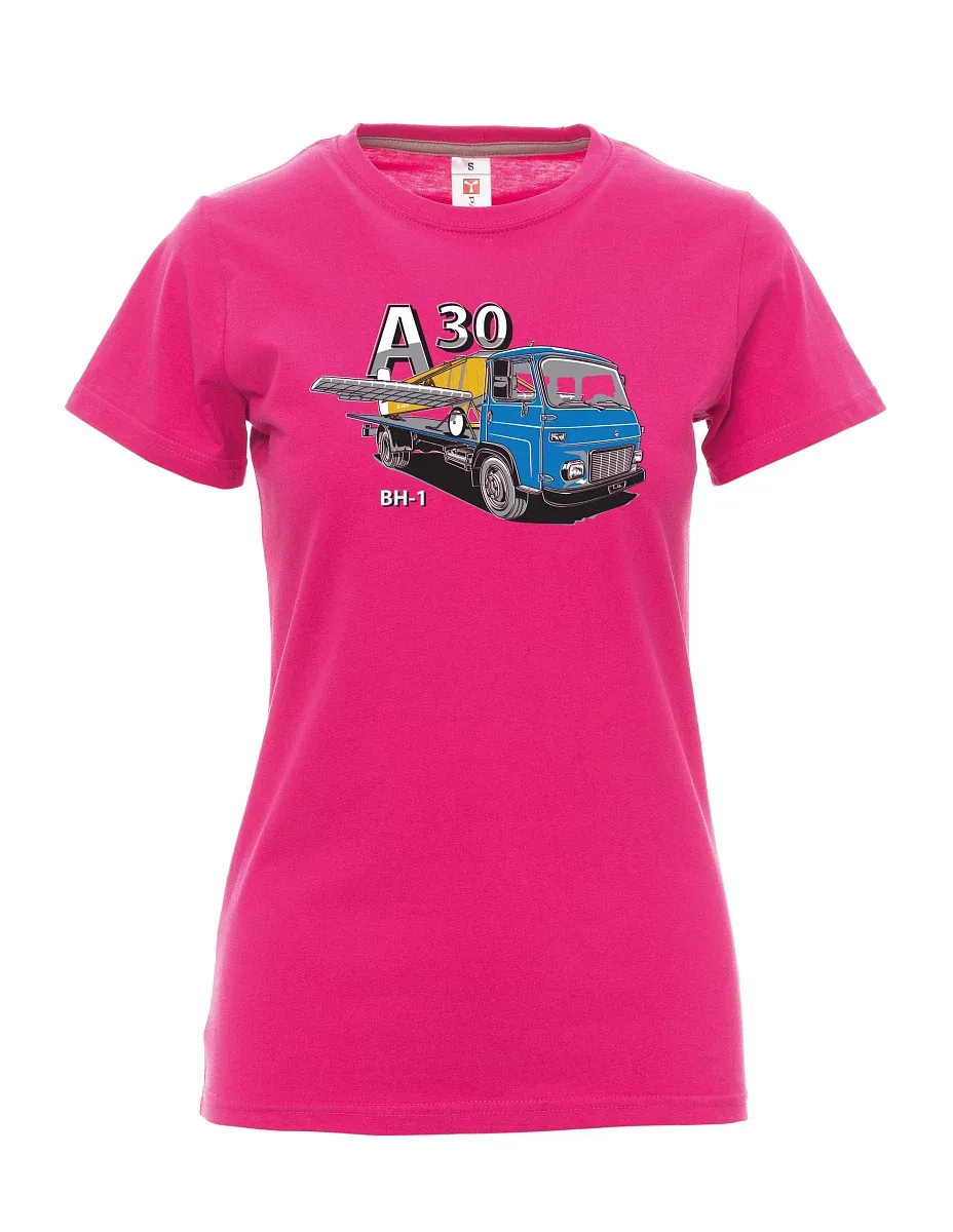 Rosa T-Shirt für Damen Avia A30 und flugzeug BH - 1