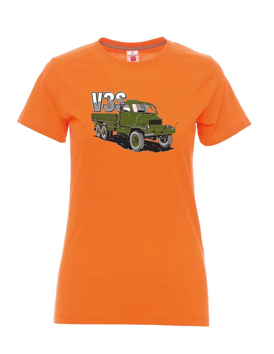 Familien-Set von T-Shirts LKW V3S Flachbett-LKW