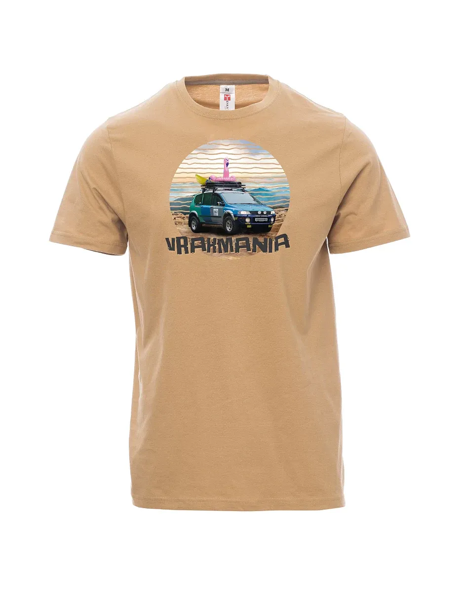 Braunes T-Shirt für Männer Vrakmania