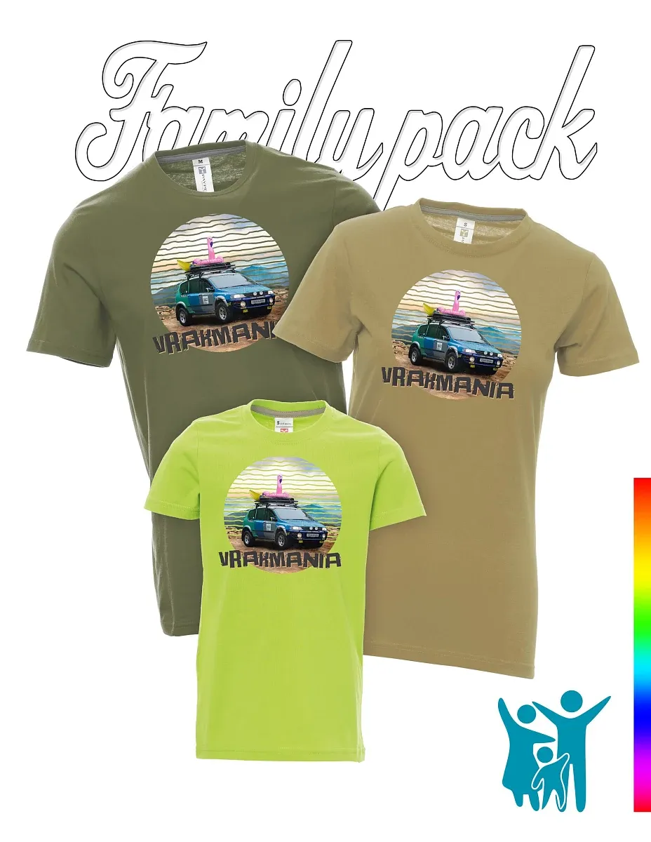 Familien-Set von T-Shirts Vrakmania