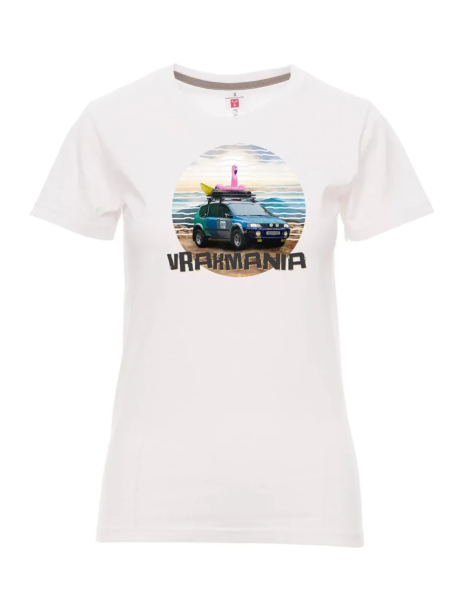 Weißes T-Shirt für Damen Vrakmania