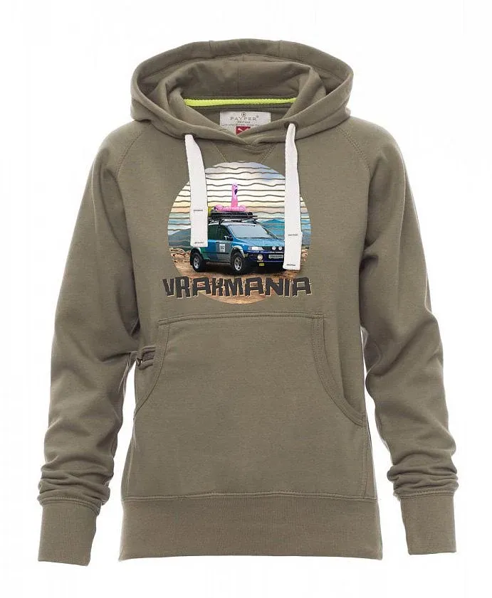 Khaki Damen Sweatshirt mit Vrakmania