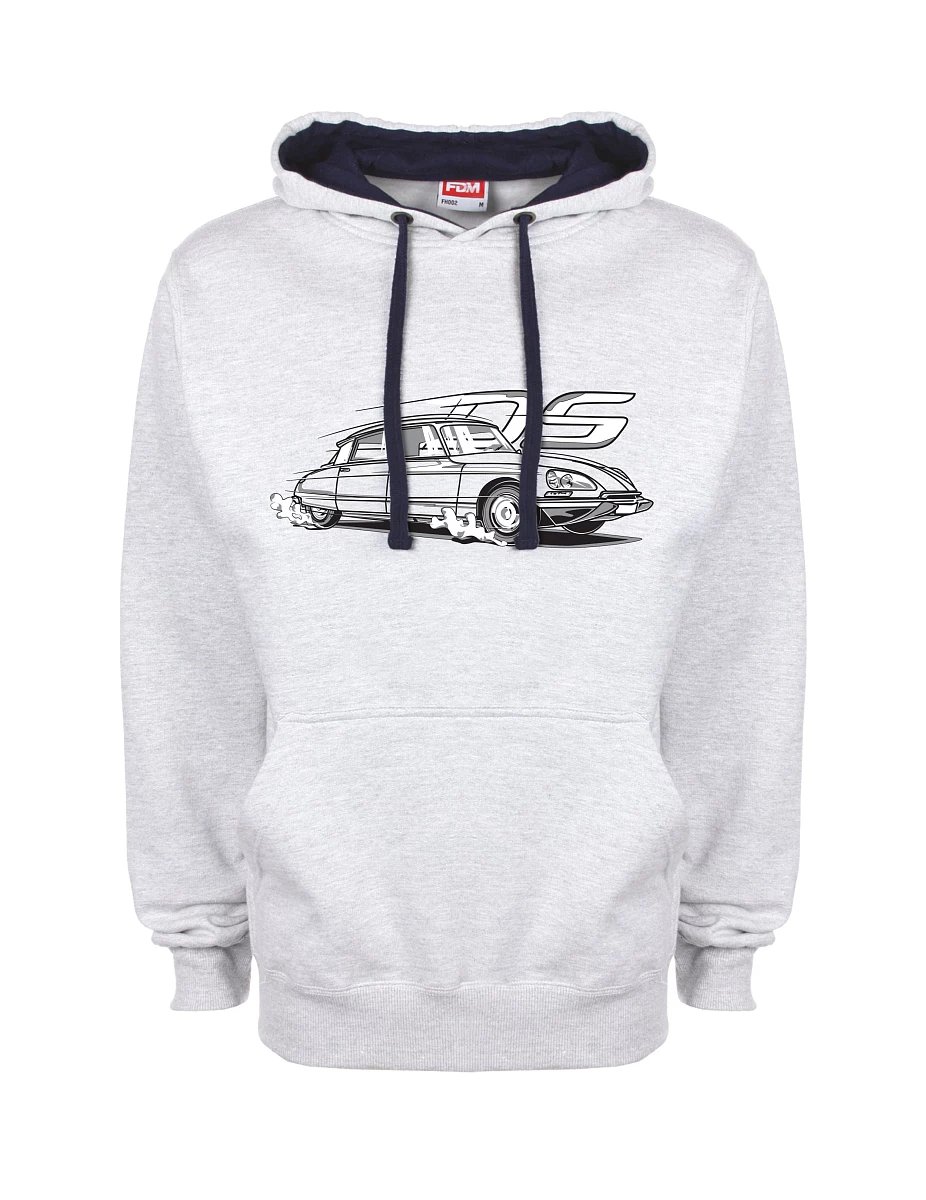 Blau-graues Sweatshirt Französischer Veteran DS