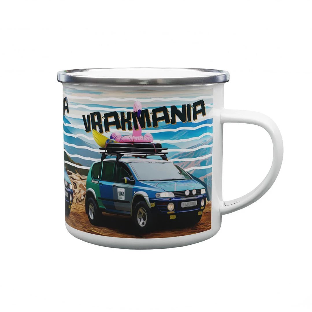 Emaille-Tasse Vrakmania 330 ml