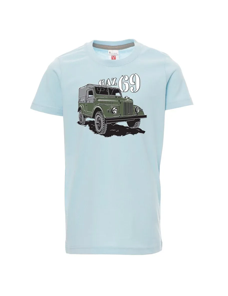 Blassblaues Kinder T-Shirt GAZ 69
