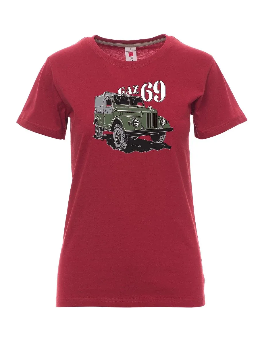Bordeaux T-Shirt für Damen GAZ 69