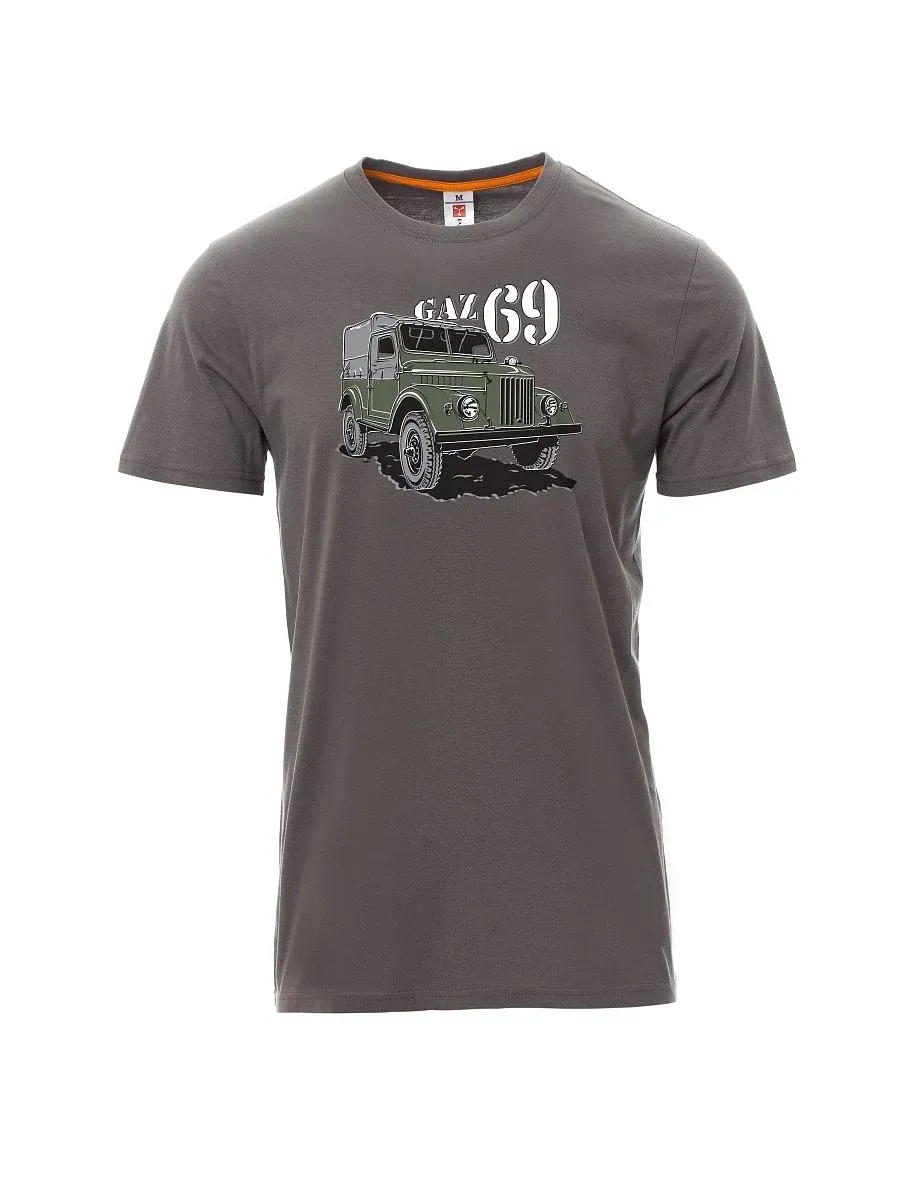 Graues T-Shirt für Männer GAZ 69