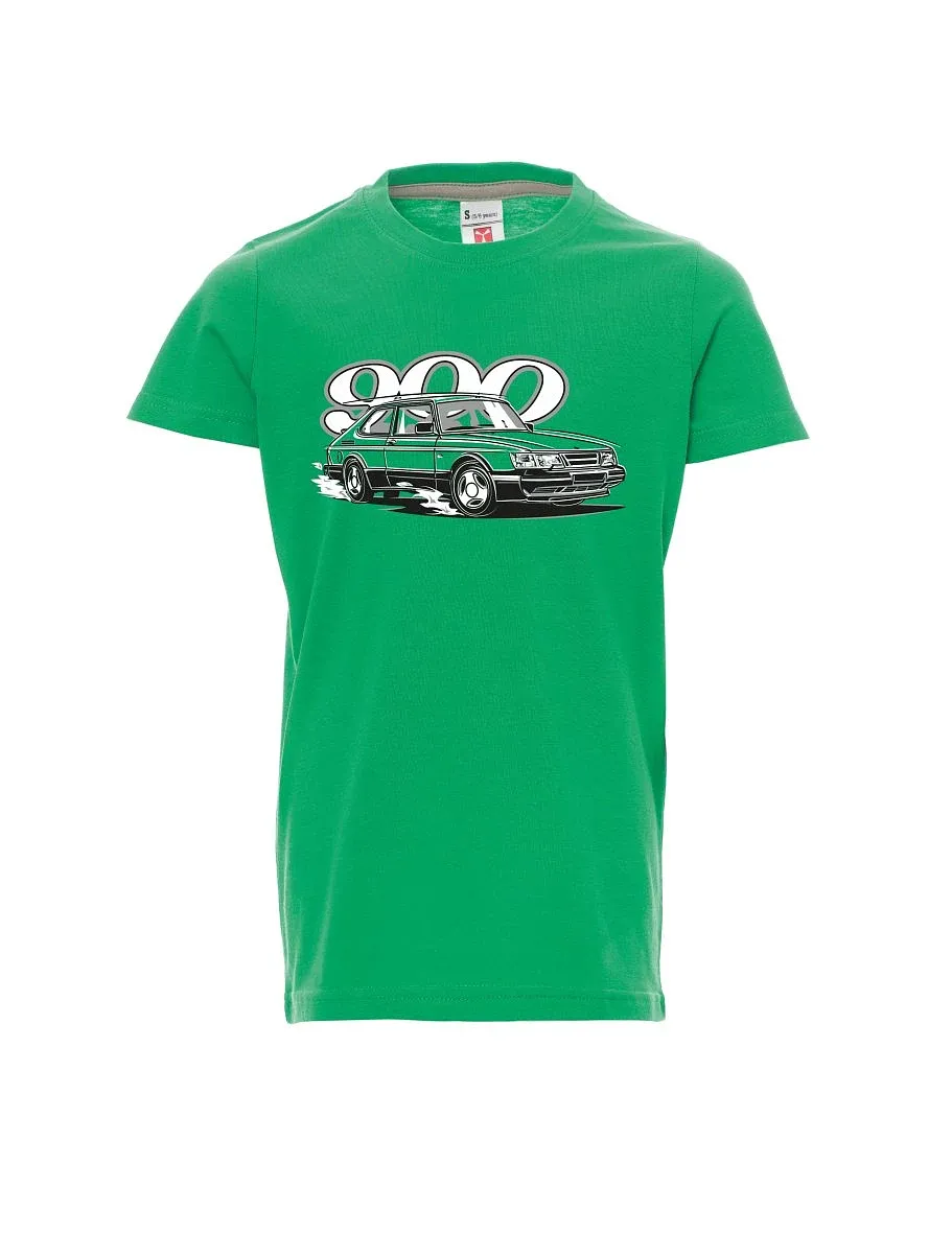 Grünes Kinder T-Shirt Saabo 900