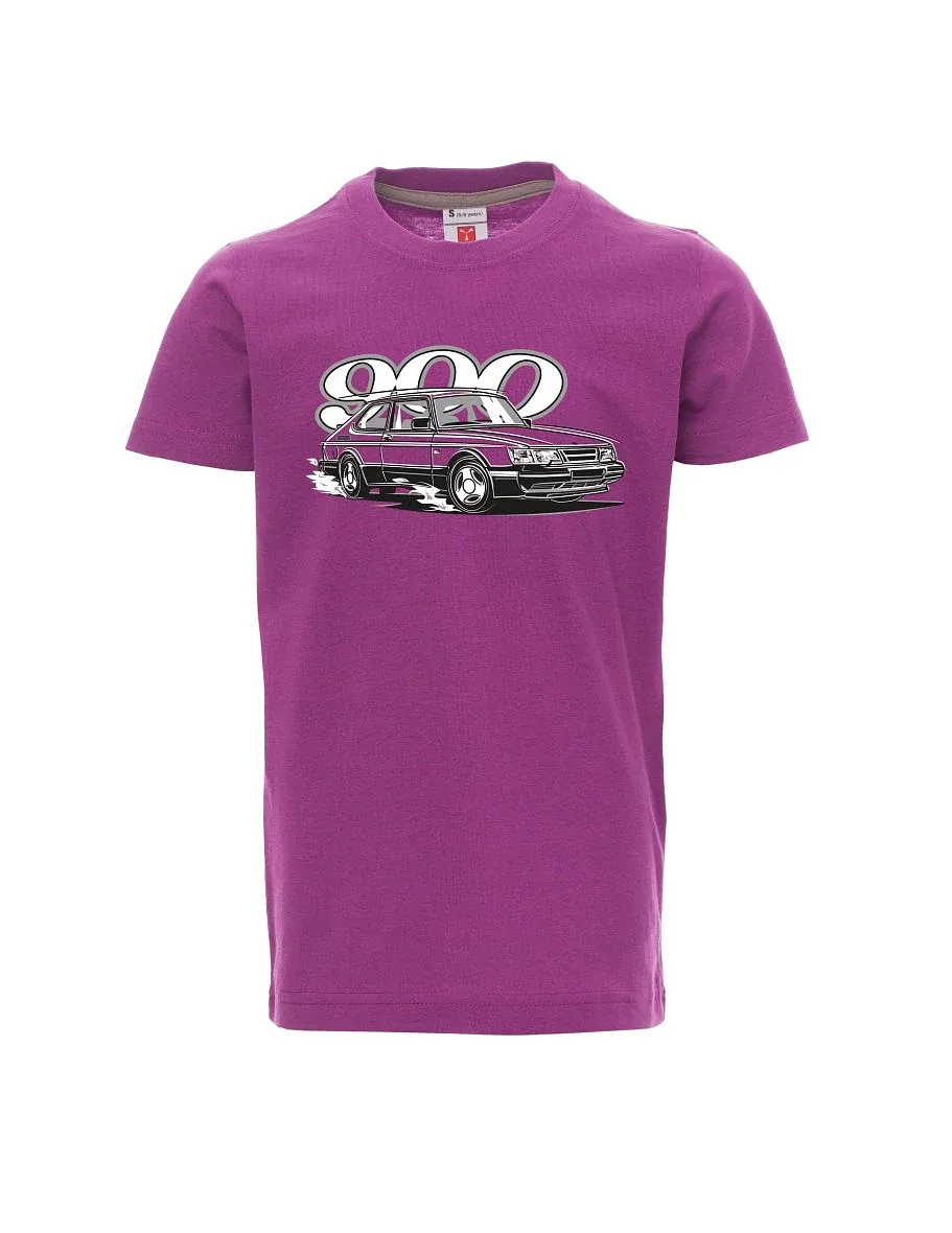 Violett Kinder T-Shirt Saabo 900