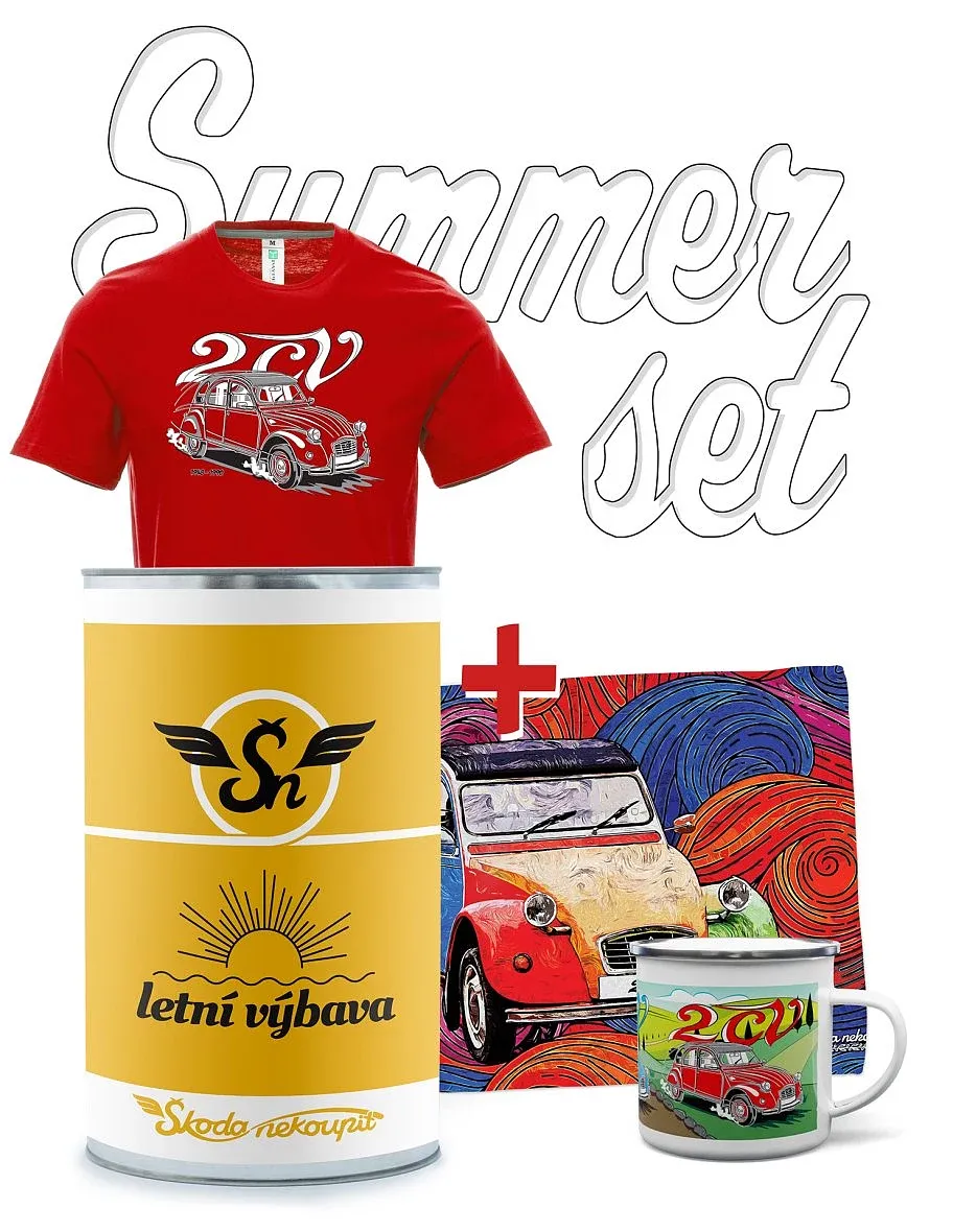 Geschenk Sommer-Set 2CV