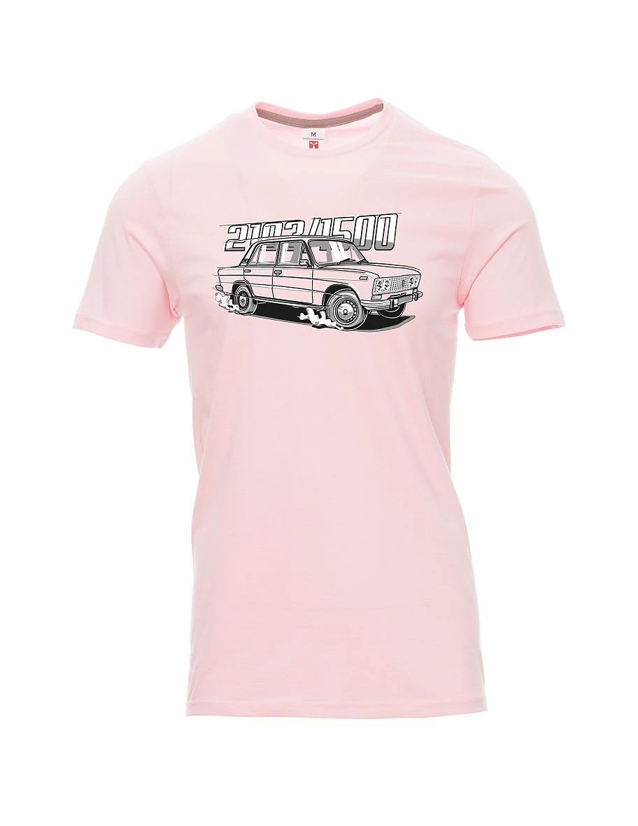 Hell-Pink T-Shirt für MännerLada 2103 / VAZ 1500