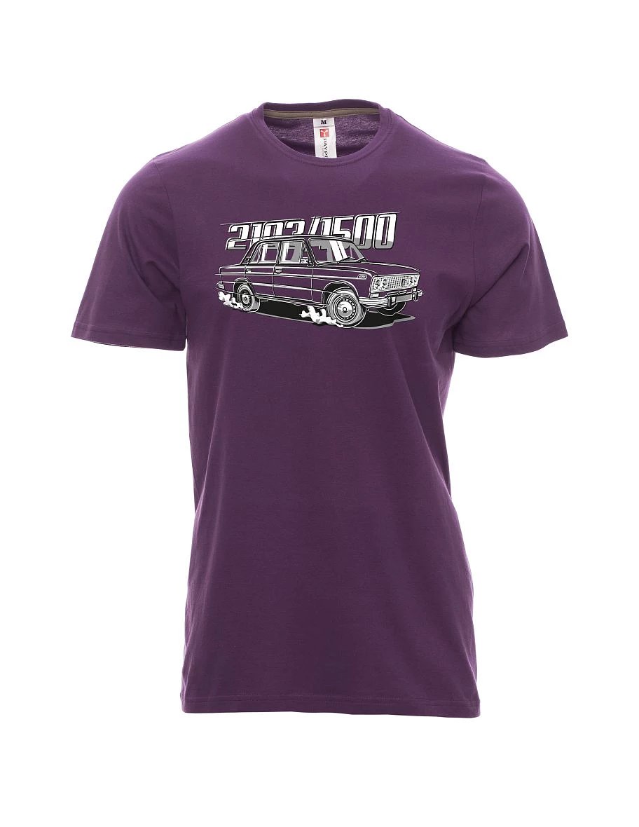 Violett T-Shirt für MännerLada 2103 / VAZ 1500
