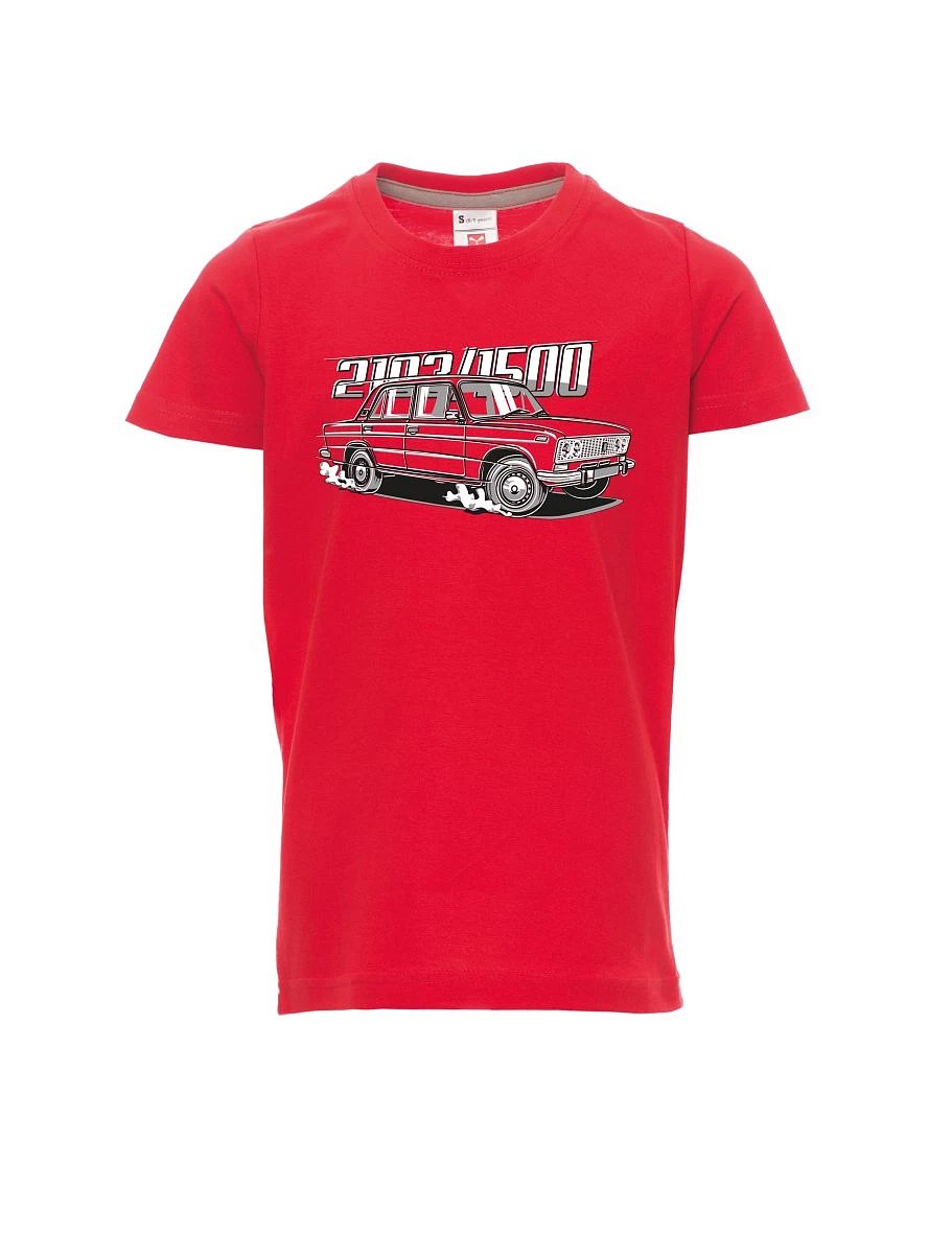 Rotes Kinder T-Shirt Lada 2103 / VAZ 1500