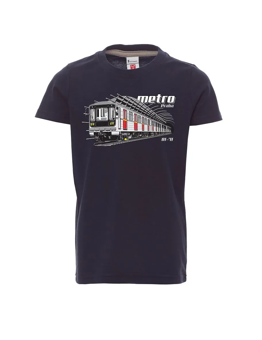 Navy Kinder T-Shirt Metro 81-71