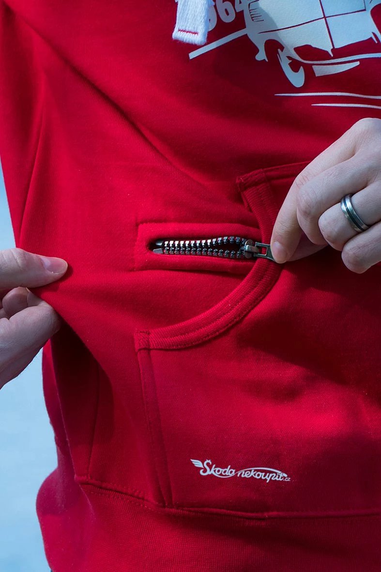 Rotes Sweatshirt für Männer Metro 81-71
