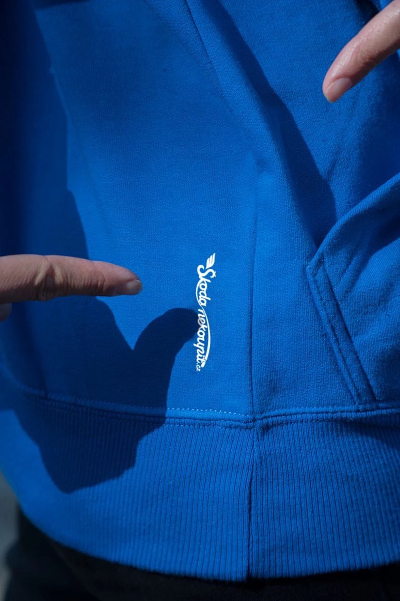 Grau-blaues Sweatshirt Silberpfeil M 260 001