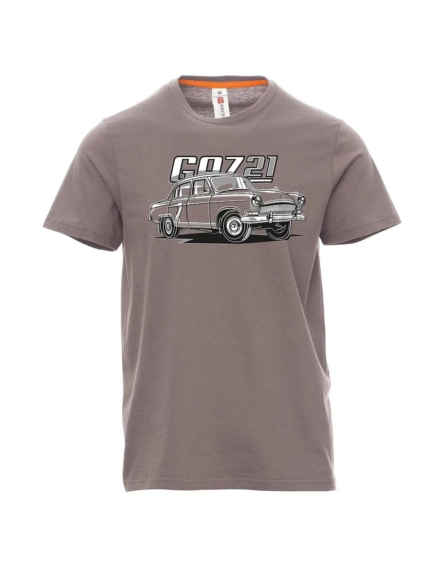 Stahlgrau T-Shirt für Männer GAZ 21
