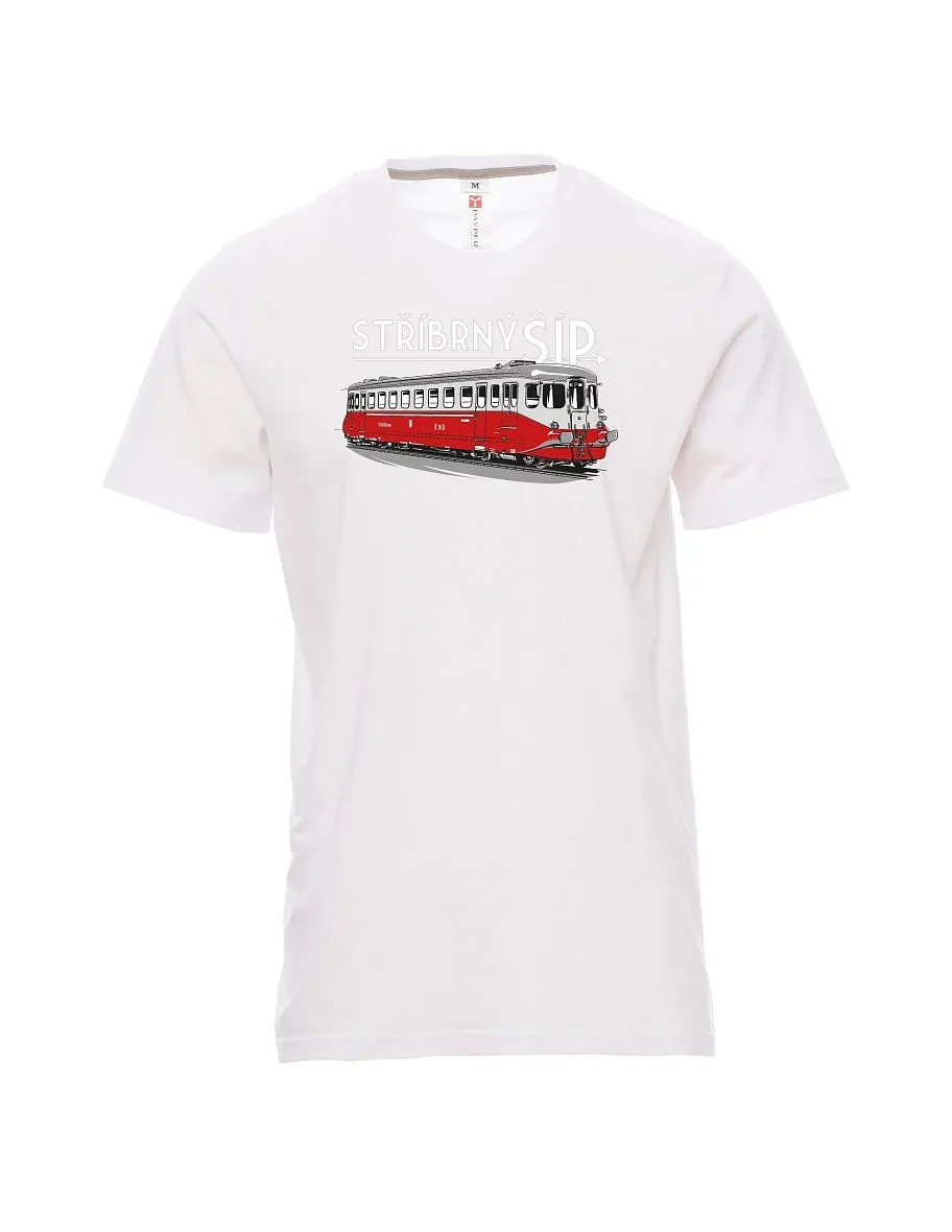 Weißes T-Shirt für Männer Silberpfeil M 260 001