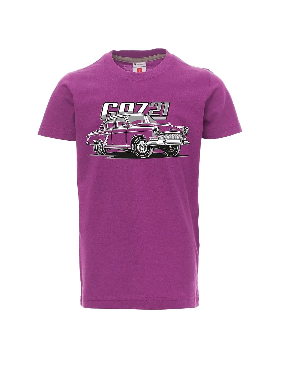 Violett Kinder T-Shirt GAZ 21