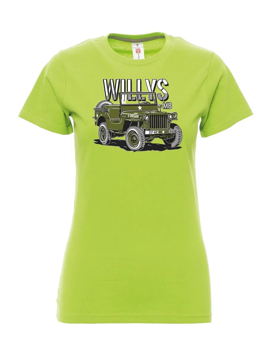 Limone T-Shirt für Damen Willys MB
