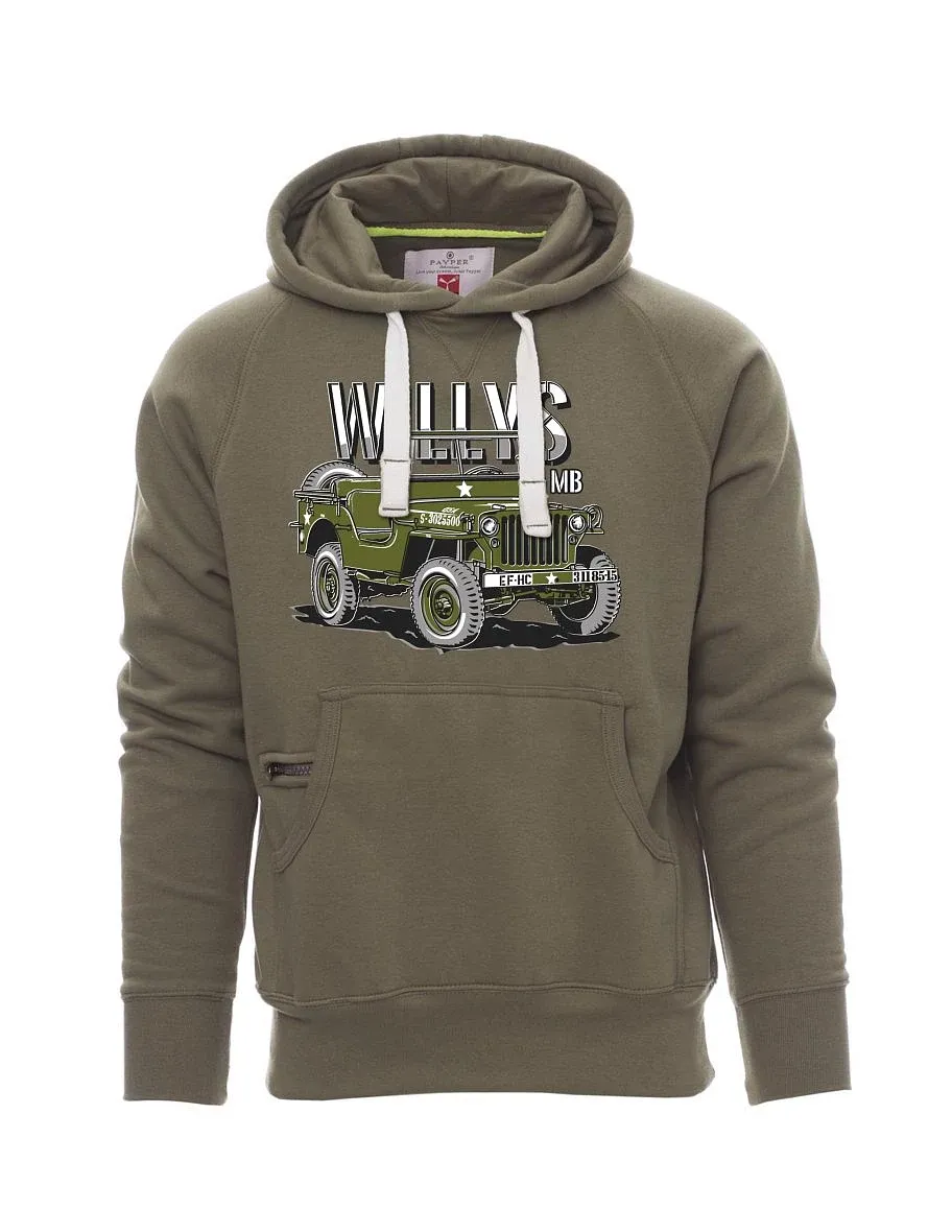 Khaki Sweatshirt für Männer Willys MB