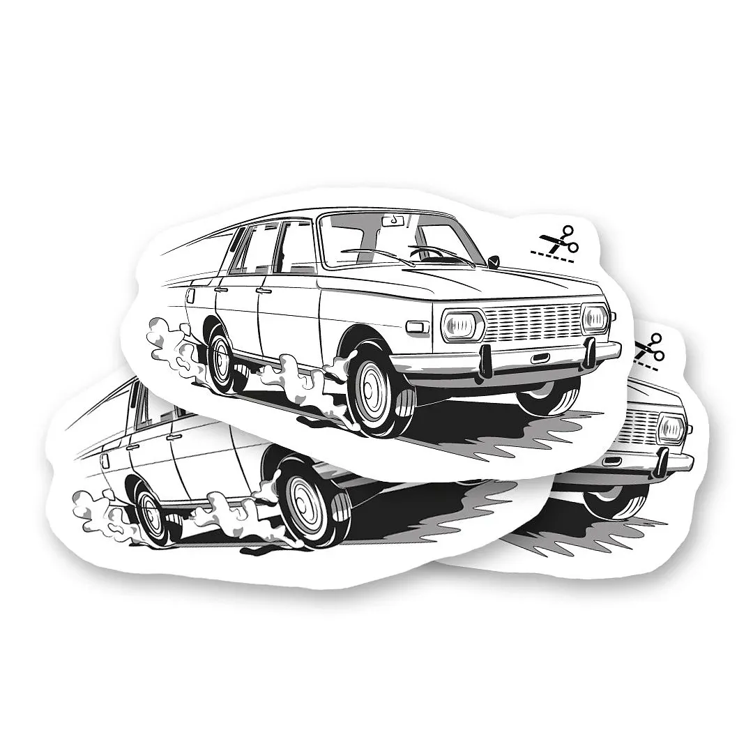 Abwaschbares Tatoo mit den erfahrenen Wartburg