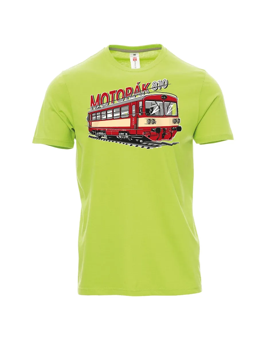 Hellgrünes T-Shirt für Männer Autozug 810