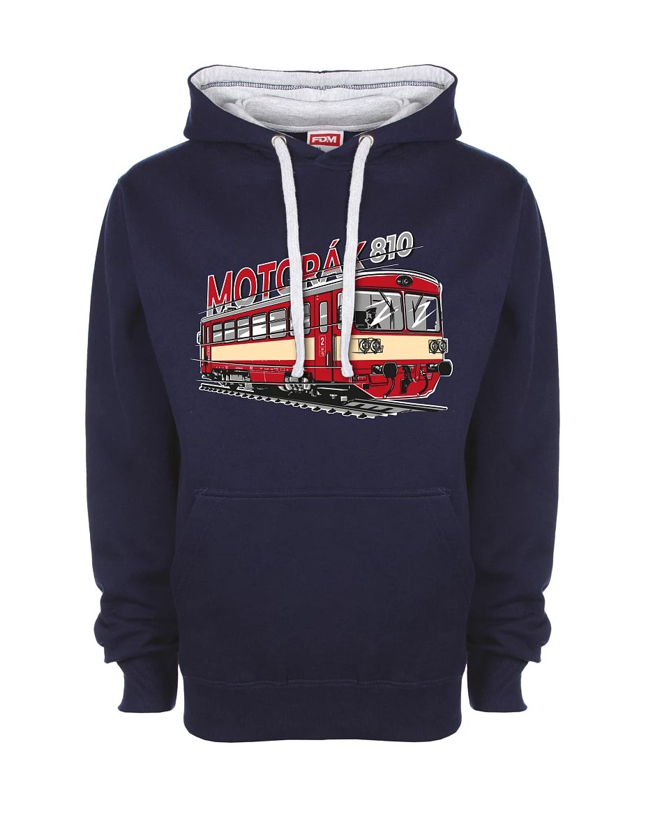Grau-marines Sweatshirt Autozug 810