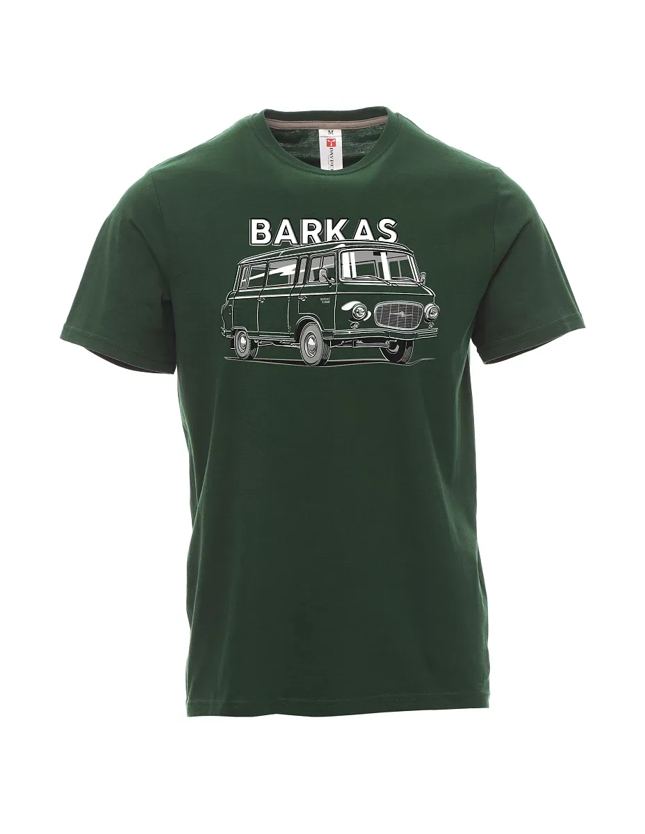 Dunkelgrün T-Shirt für Männer Barkas B1000