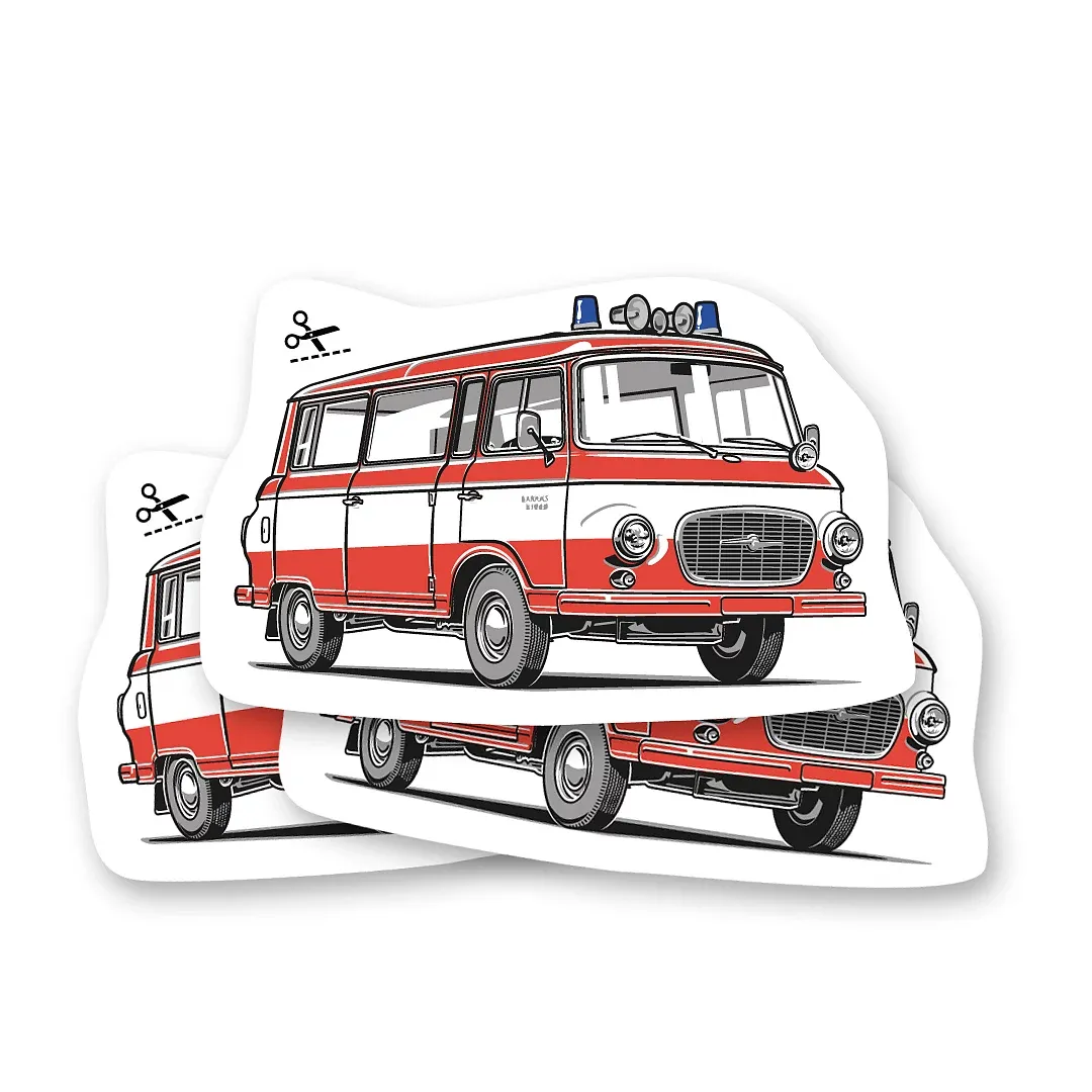 Abwaschbares Tatoo mit den erfahrenen Barkas B1000